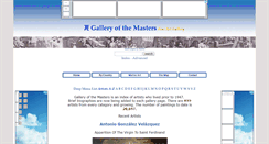 Desktop Screenshot of galleryofthemasters.com